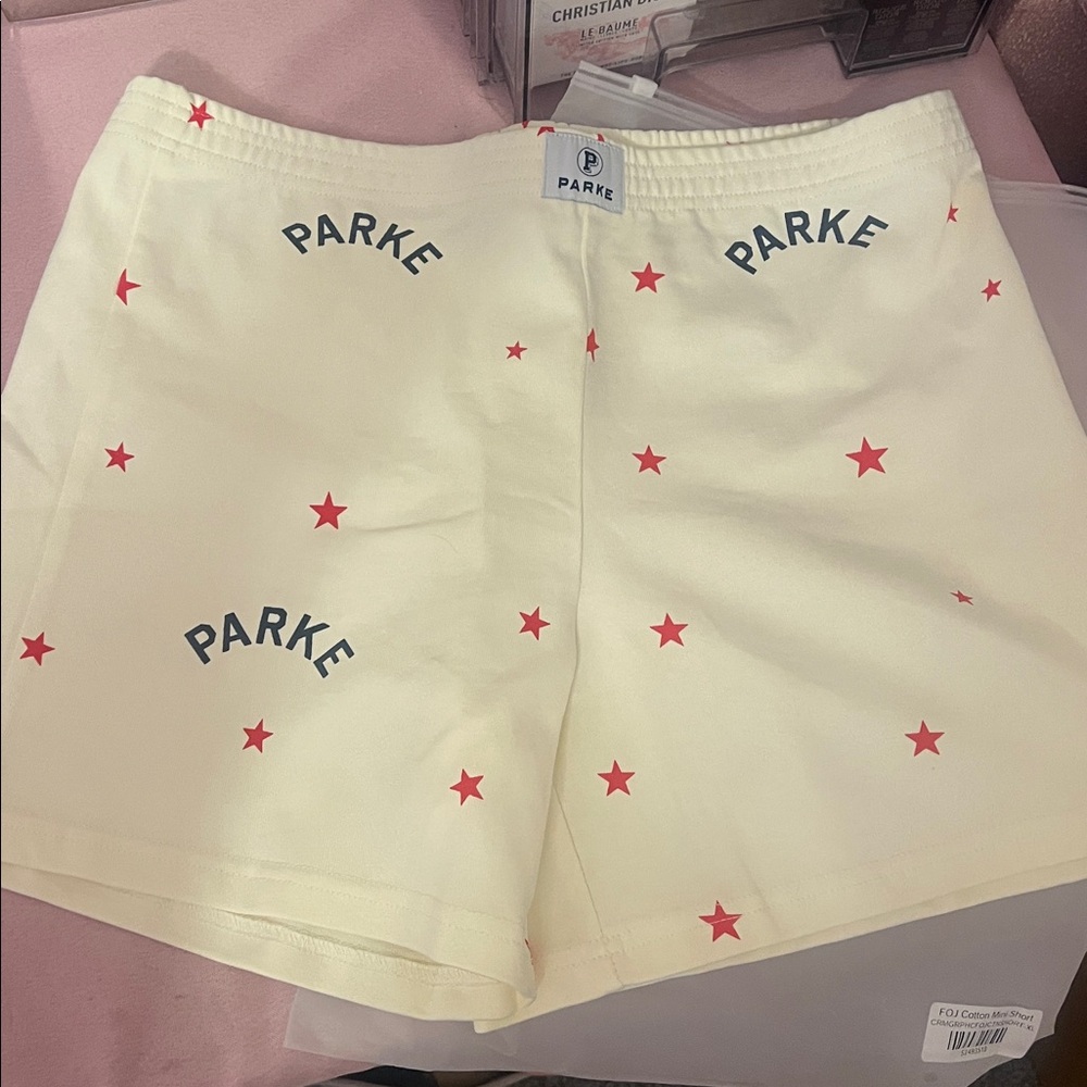 Parke 4th of July Cotton Print Shorts  Xl